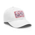 White 3D Cherry Blossom Seamless Baseball Cap - Unisex Cotton Hat