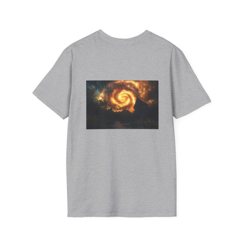 Flaming Spiral Galaxy Shirt