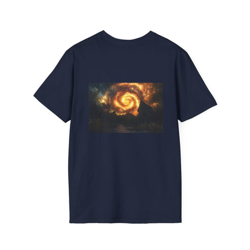 Flaming Spiral Galaxy Shirt