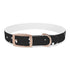 Galactic Dreams Dog Collar - Celestial M Black Onyx Walk Accessory.