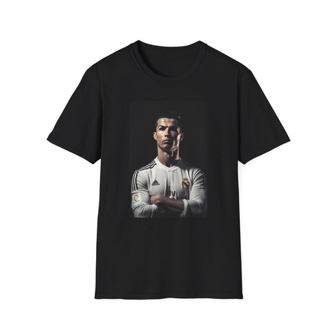 Cristiano Ronaldo Madrid Maestro Tee | T-Shirt | Cotton, Crew neck, DTG, Men's Clothing, Regular fit, T-shirts, Women's Clothing | Prints with Passion
