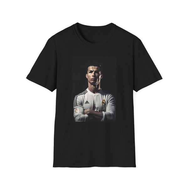 Cristiano Ronaldo Madrid Maestro Tee | T-Shirt | Cotton, Crew neck, DTG, Men's Clothing, Regular fit, T-shirts, Women's Clothing | Prints with Passion