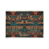 Bohemian Aztec Geometric Plush Fleece Throw Blanket – Prints With Passion (View 3)