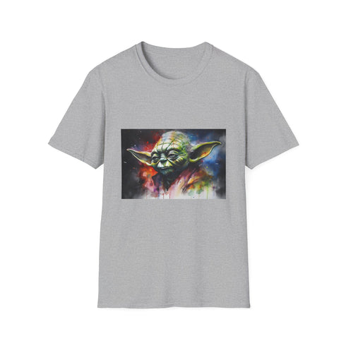 Yoda: Wisdom in Neon Hues