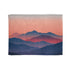 Mountain Escape Blanket featuring Camelback Resort's mountain landscape design.
