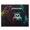 Gorilla Neon Watercolor Jigsaw Puzzle | Puzzle | Back-to-School, Fall Picks, Games, Holiday Picks, Home & Living, Puzzles, TikTok, Valentine's Day, Valentine's Day Picks | Prints with Passion