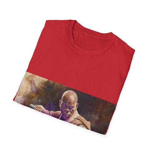Purple lightsaber tee for Jedi enthusiasts | Men's and women's sizes available
