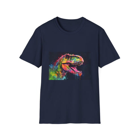 🦖 Prehistoric Radiance: The Neon Reign of T-Rex 🦖