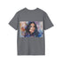 Kim Kardashian watercolor tee in charcoal for Men and Women.