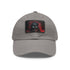 Dark Side Dominator Baseball Cap in White with Light Brown Patch