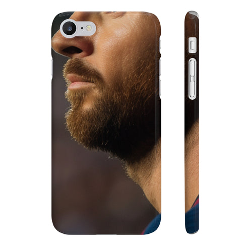Messi Barca Magic iPhone 8 Plus Glossy Slim Phone Case_favorite #10 Blaugrana icon.