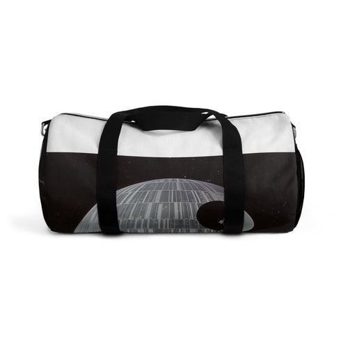 Death Star themed small duffel bag, perfect for Star Wars fans.