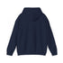 Dark navy Vaders Light Hoodie with Anakin Skywalker painting print.