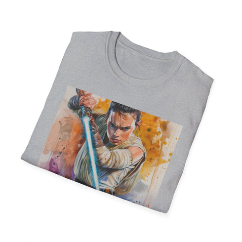 Rise of Skywalker Rey T-shirt in Charcoal for Her and Him.