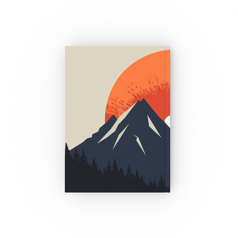 Minimalist Mountain Journal - Above the Clouds | High-Quality Material, Stylish Design | Perfect Gift for All Seasons