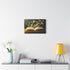 Book with Words Turning into Butterflies Stretched Canvas Wall Art