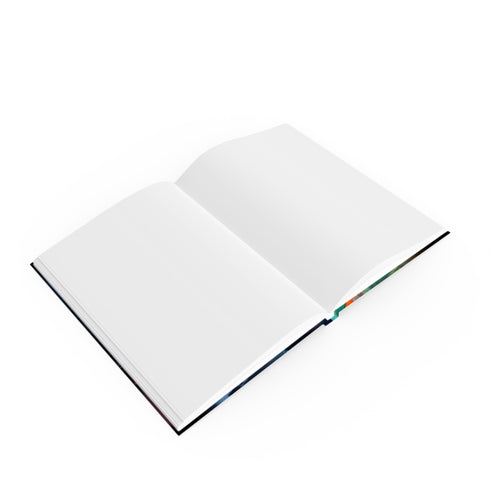 Bezos: A Neon Vision in Blue Journal - High-quality, versatile, and stylish journal perfect for jotting down billion-dollar ideas. Makes a great gift! Shop now.