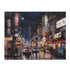 Tokyo Night Skyline Jigsaw Puzzle - Panoramic view of illuminated cityscape, perfect for relaxing nights