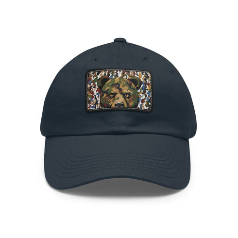 Bape camo x Murakami collaboration baseball cap with white patch.