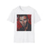 Maroon 5 Portrait Crew Neck Cotton T-shirt in Charcoal, Small