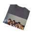 Iconic Friends Cast Tee in Charcoal, Crew Neck, Regular Fit