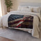 and blue colors of the American flag