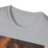 Charcoal cotton crew neck T-shirt featuring Anakin Skywalker vibrant illustration