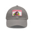 Matthew McConaughey neon dreams cap with light brown patch.