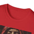 Charcoal Eminem painting t-shirt with vibrant colors and regular fit