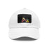Messi Neon Splash Cap in White with Light Brown Patch