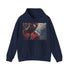 Wallcrawlers Canvas Hoodie in Navy - Men's Regular Fit Unisex Sweatshirt