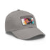 Neon Dreams Bradley Cooper Watercolor Cap in White with Brown Patch