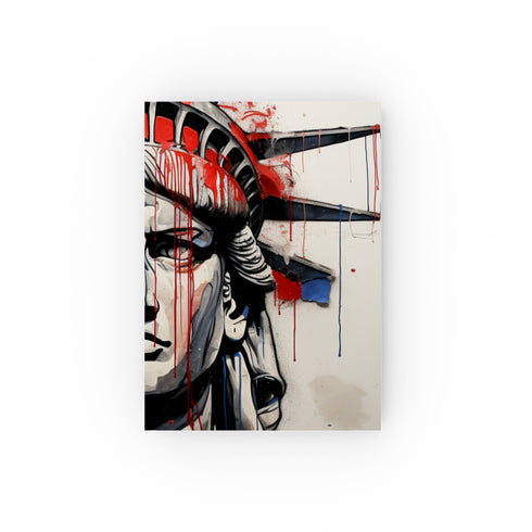 American Spirit Patriotic Sketchbook - Vibrant flag design, high-quality material, perfect for all seasons. Great gift for USA lovers! Shop now.