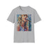 Black Taylor Swift Concert T-shirt with Watercolor Design