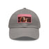 Harry Styles Melodic Cap in White with Light Brown Rectangle Patch