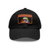 Neon watercolor Storm Trooper baseball cap with white/light brown patch.