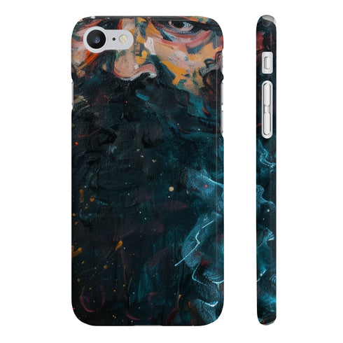 Heart of a Giant iPhone 8 Plus Slim Glossy Phone Case