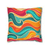 Retro Waves Pillow Case - Vintage charm meets vibrant style in this seamless pattern pillowcase.