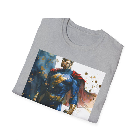 Homelander T-Shirt in Charcoal Cotton, Regular Fit, TikTok Summer Pick