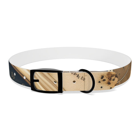 Wanderlust Dog Collar: Vintage Maps