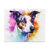 Charming 10x8 Jack Russell Terrier jigsaw puzzle for dog lovers.