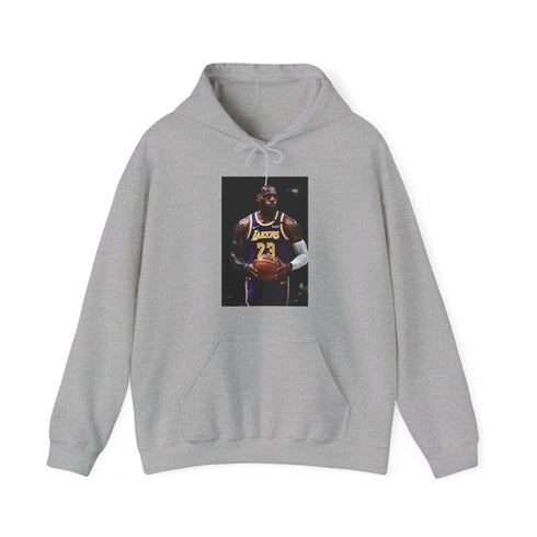 Navy Taco Tuesday Hoodie with humorous LeBron-inspired design.