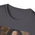 Charcoal graphic tee capturing Severus Snape's enigmatic journey through vibrant hues.