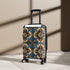 Small black Wanderlust Artisan Tile Pattern Collection travel bag.