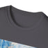 Empire State Building Watercolor Tshirt in Charcoal for Men.