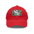 Congo Rainforest Dreams Cap in White with Light Brown Patch