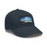 Galapagos Explorer Baseball Cap in White with Light Brown Patch