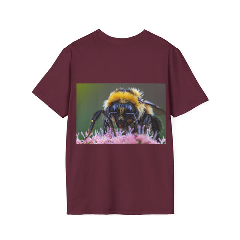 Bumblebee Watercolor T-Shirt in Charcoal for Men and Women