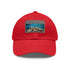 Great Barrier Reef Adventure Baseball Cap in White with Coral Reef Design