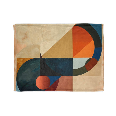 Sacred geometry patterned 30'' x 40'' blanket for home comfort